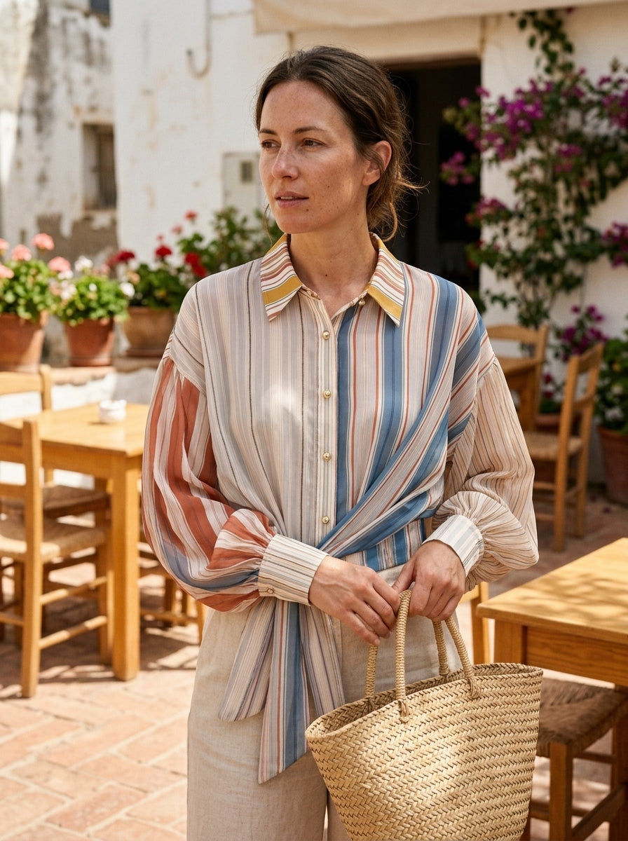 Camisa Boho Aura Riviera