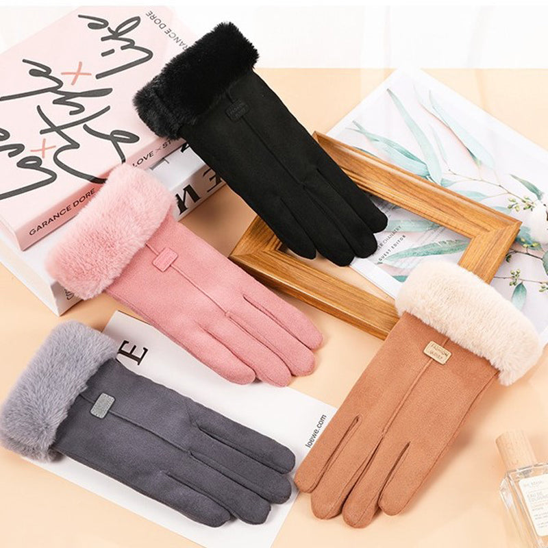 Xoza | Guantes Cálidos de Peluche
