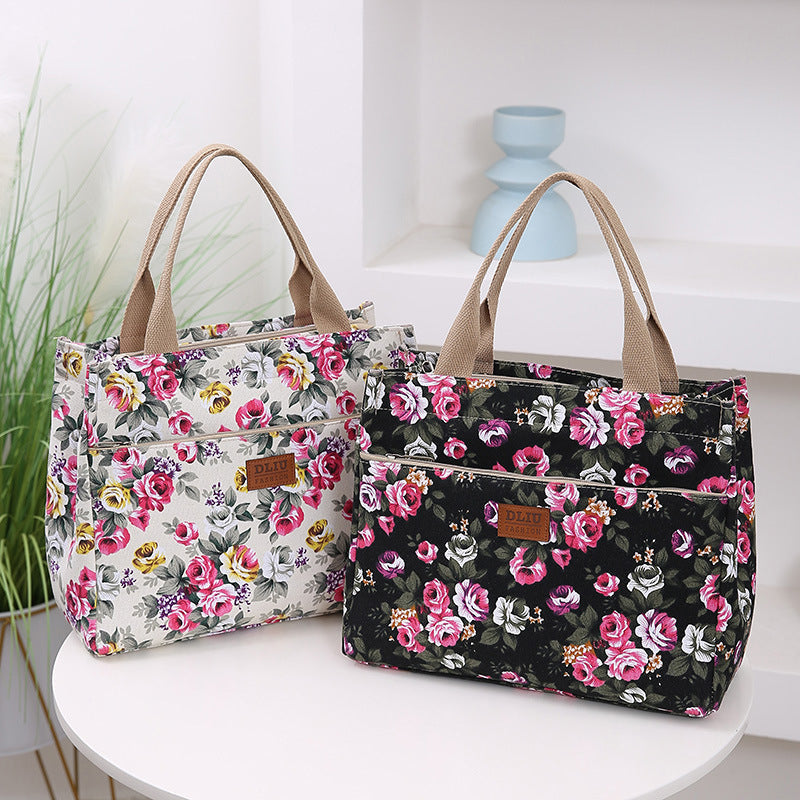 Kura | Bolso Vintage con Estampado Floral