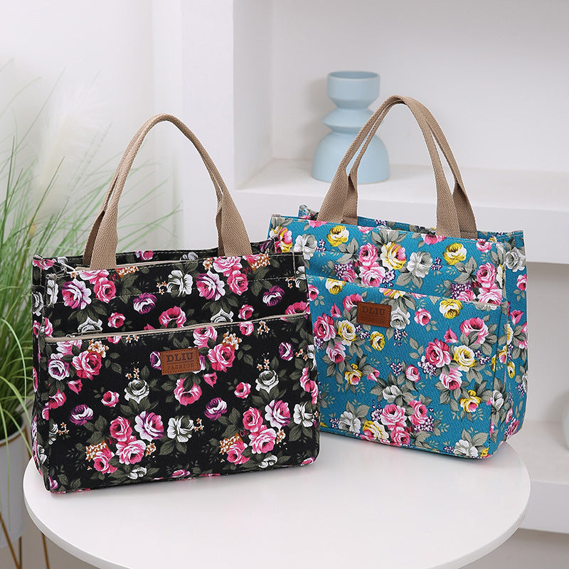 Kura | Bolso Vintage con Estampado Floral