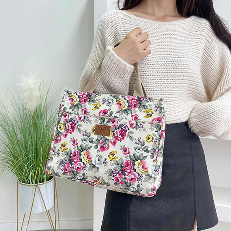 Kura | Bolso Vintage con Estampado Floral