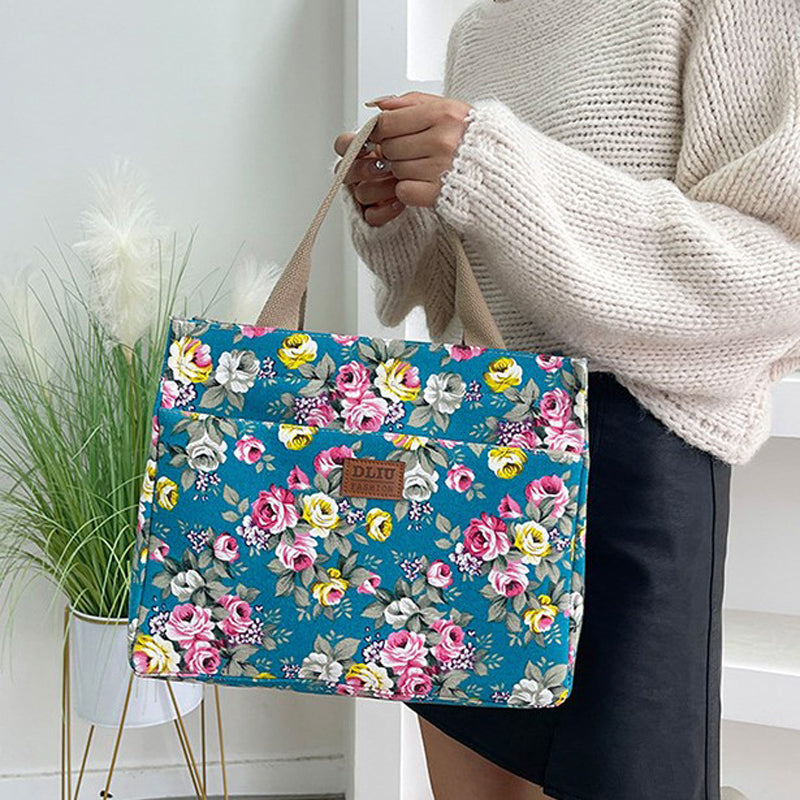 Kura | Bolso Vintage con Estampado Floral