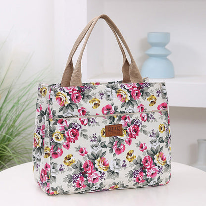 Kura | Bolso Vintage con Estampado Floral