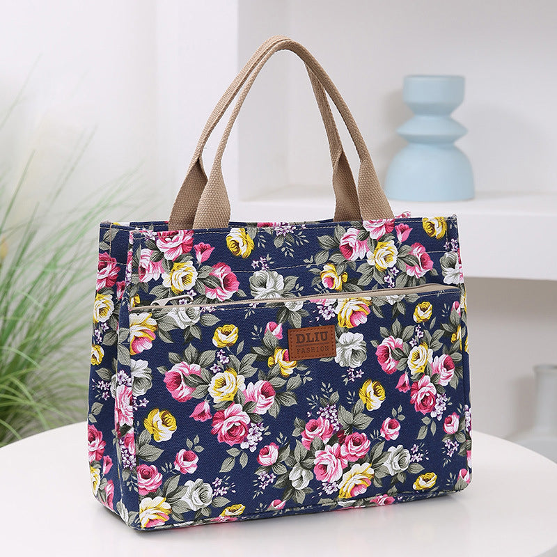 Kura | Bolso Vintage con Estampado Floral