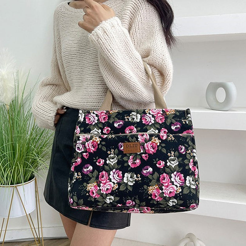 Kura | Bolso Vintage con Estampado Floral