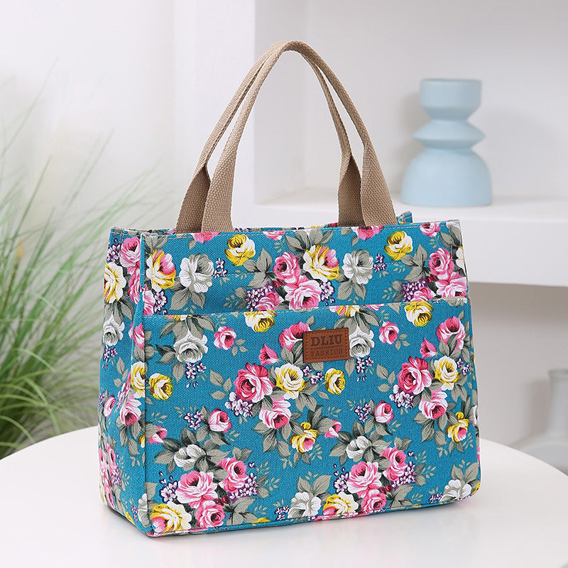 Kura | Bolso Vintage con Estampado Floral