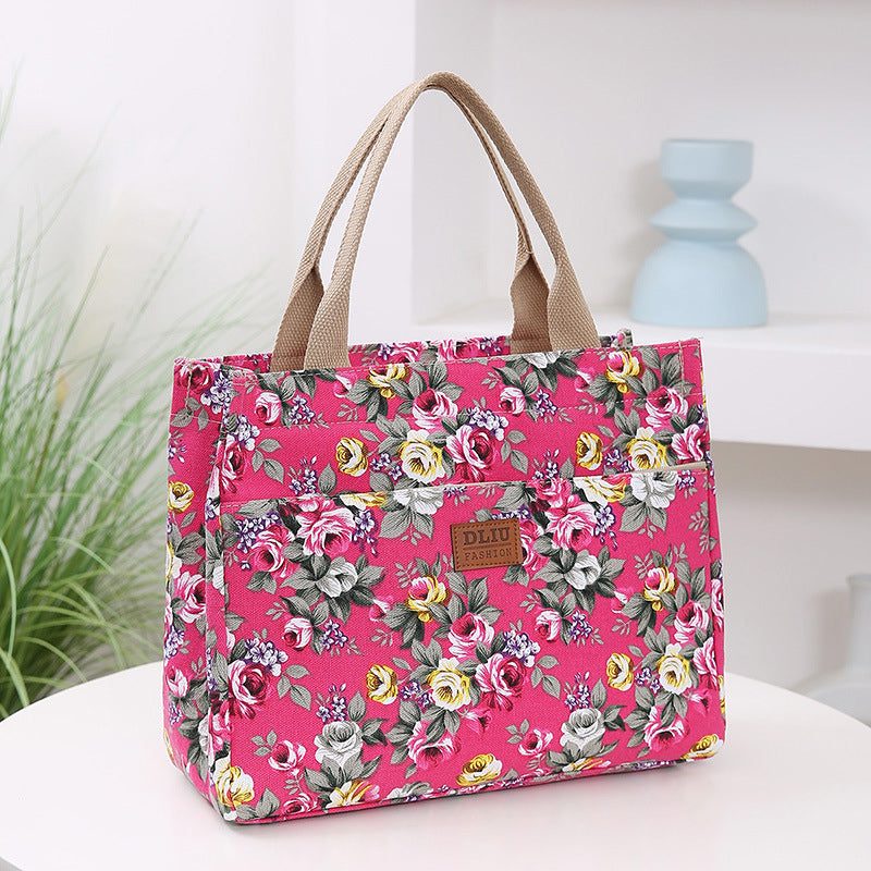 Kura | Bolso Vintage con Estampado Floral