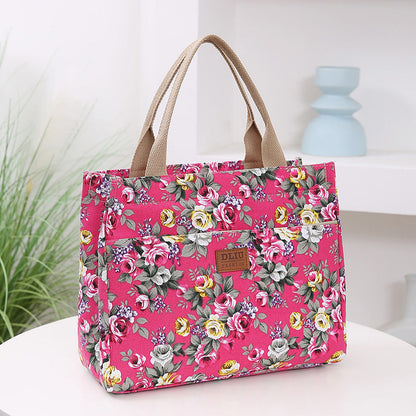 Kura | Bolso Vintage con Estampado Floral