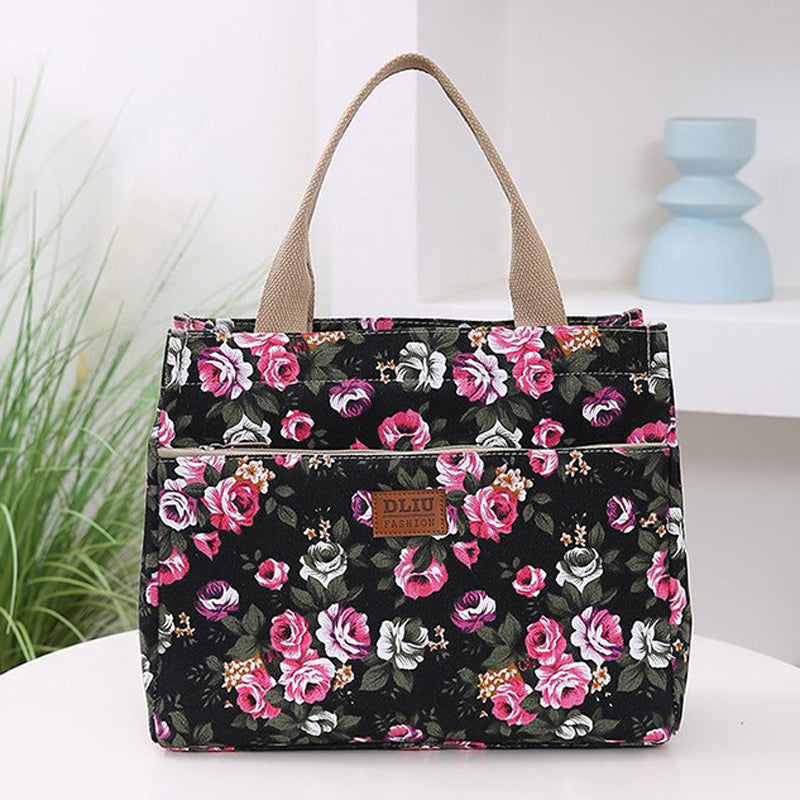 Kura | Bolso Vintage con Estampado Floral