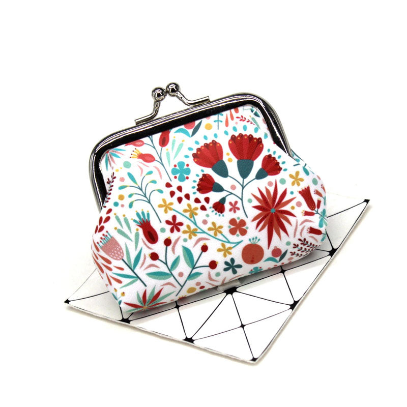 Xura | Monedero con Estampado Floral
