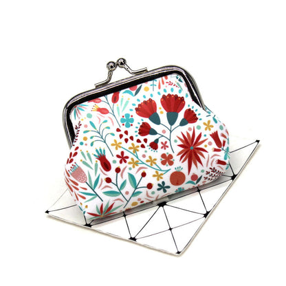 Xura | Monedero con Estampado Floral