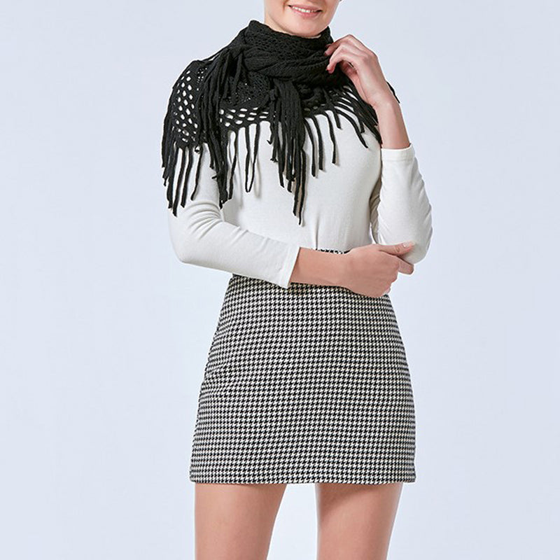 Moza | Bufanda Elegante Calada