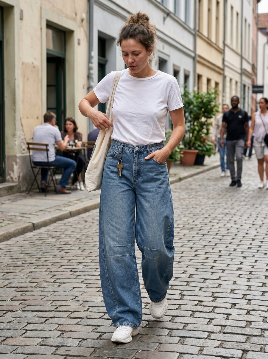 Jeans Noir Atelier Barrel