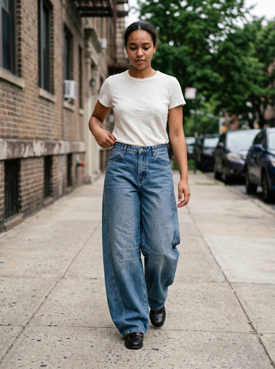 Jeans Noir Atelier Barrel
