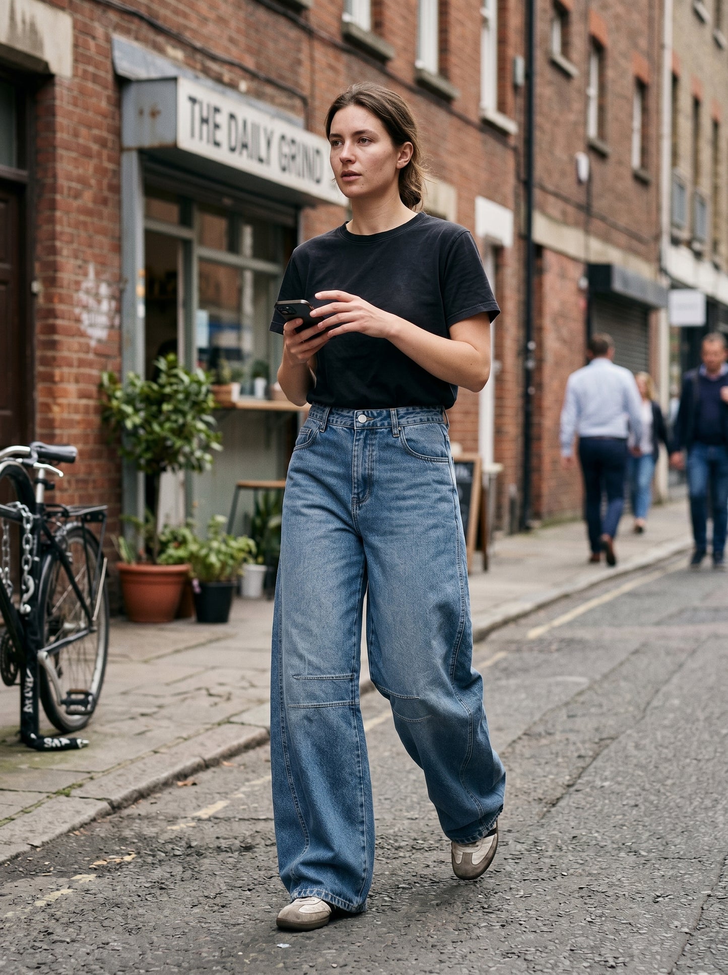 Jeans Noir Atelier Barrel