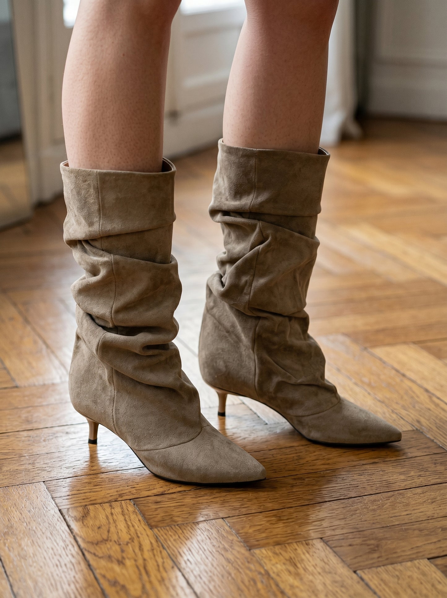 Botas Drape Luxe