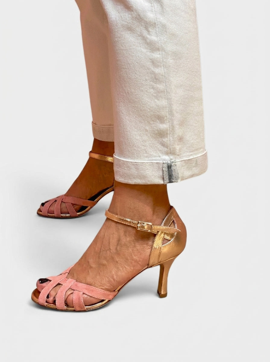 Tacones Rosé Ortopédicos