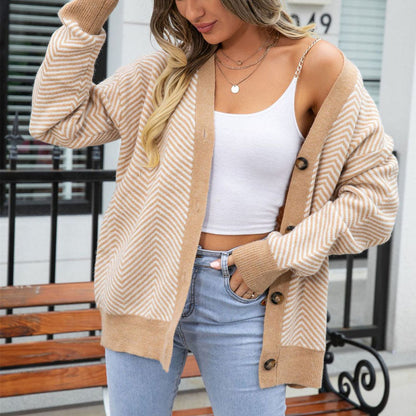 Wina | Cardigan Informal a Rayas