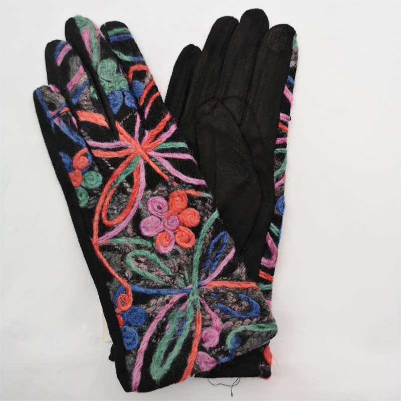 Brva | Guantes Cálidos de Estilo Étnico
