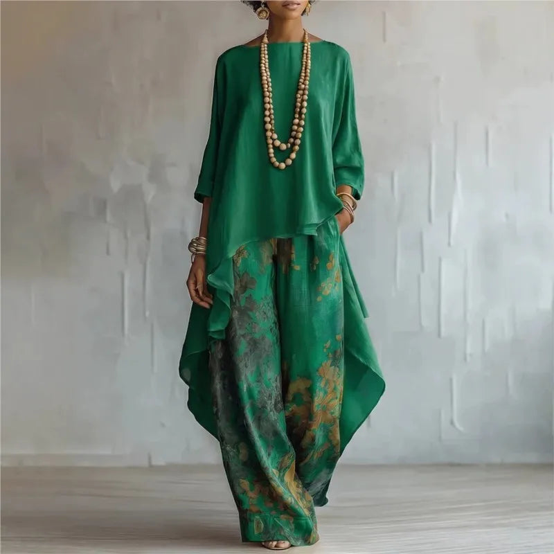 Valentina | Conjunto de dos piezas estilo boho para mujer