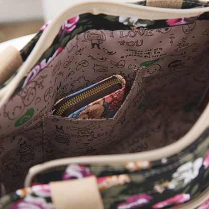Kura | Bolso Vintage con Estampado Floral