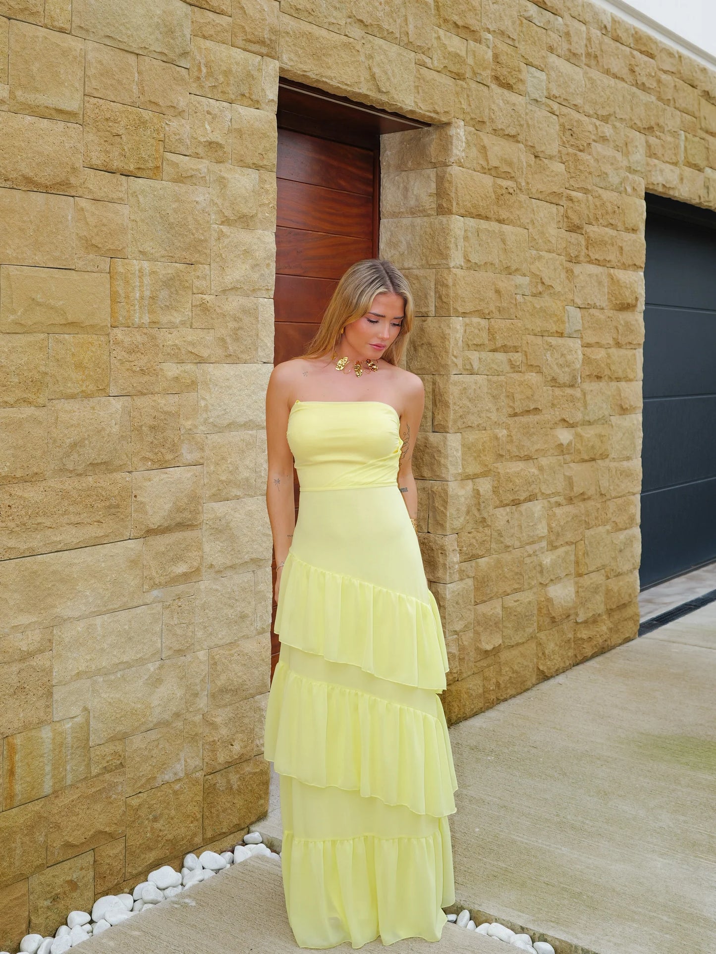 Vestido Bella Gialla