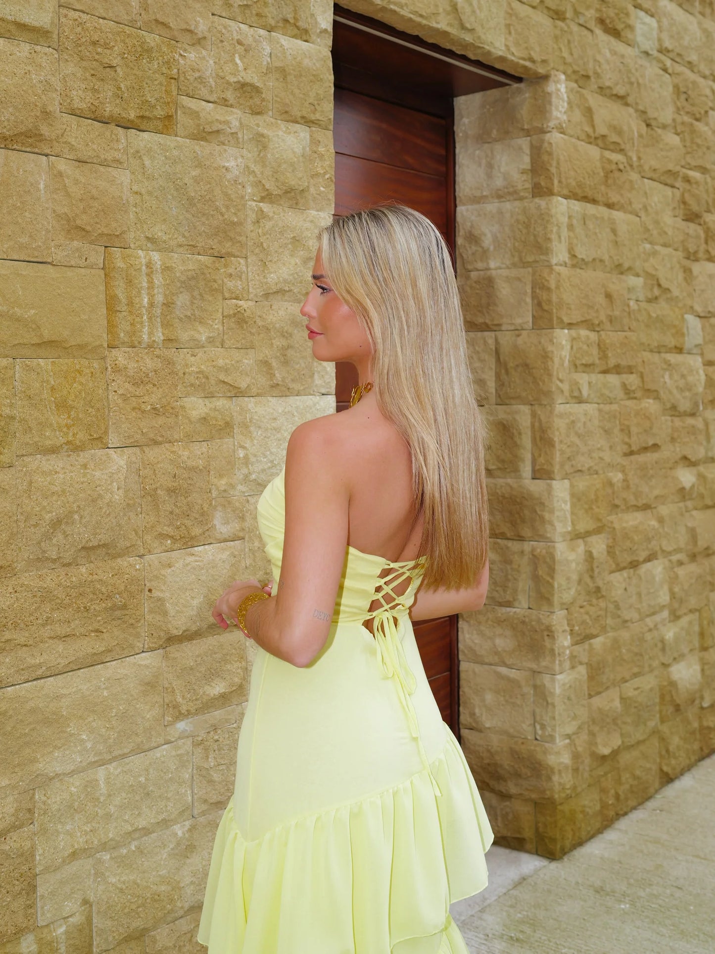 Vestido Bella Gialla
