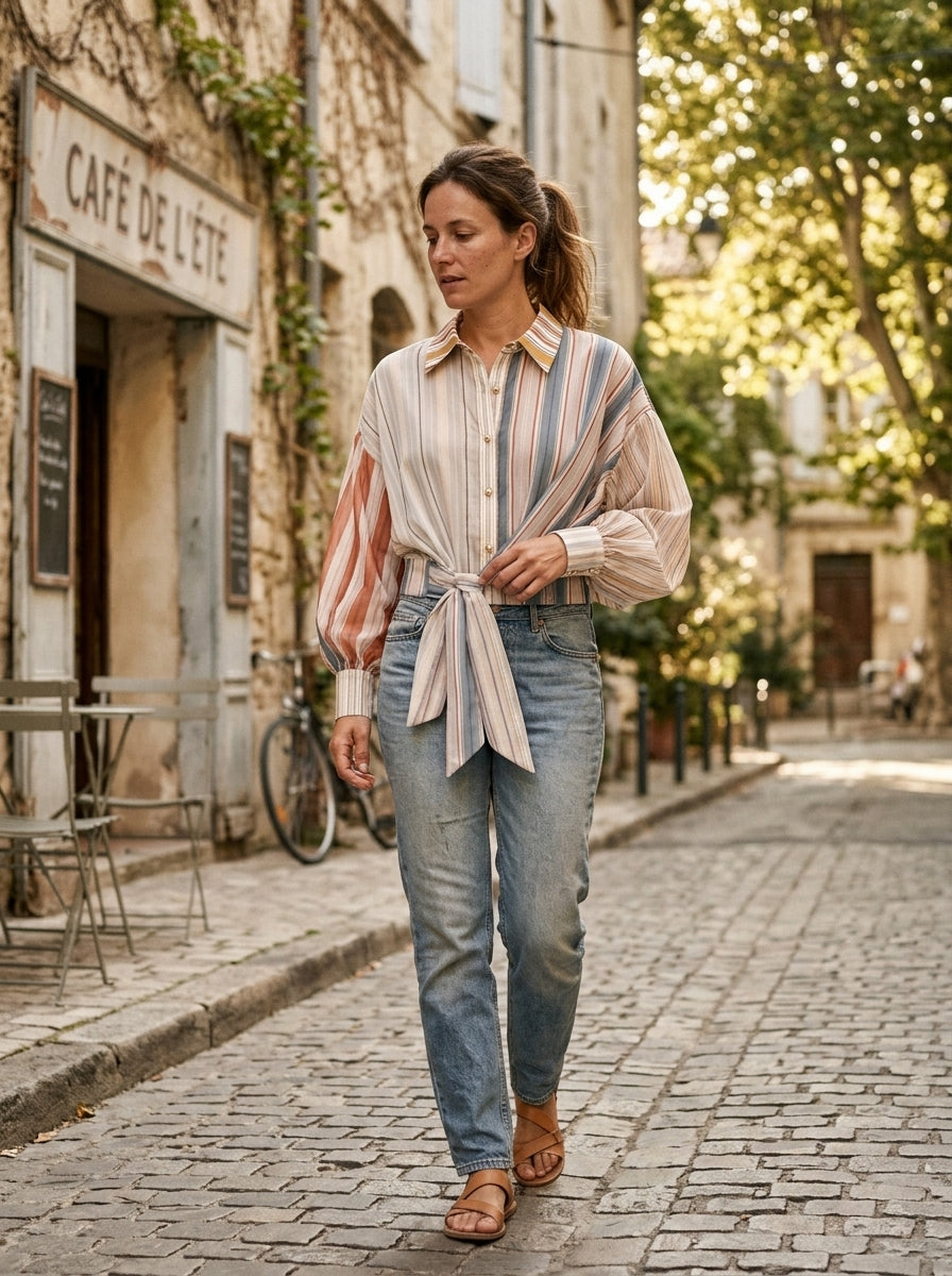 Camisa Boho Aura Riviera