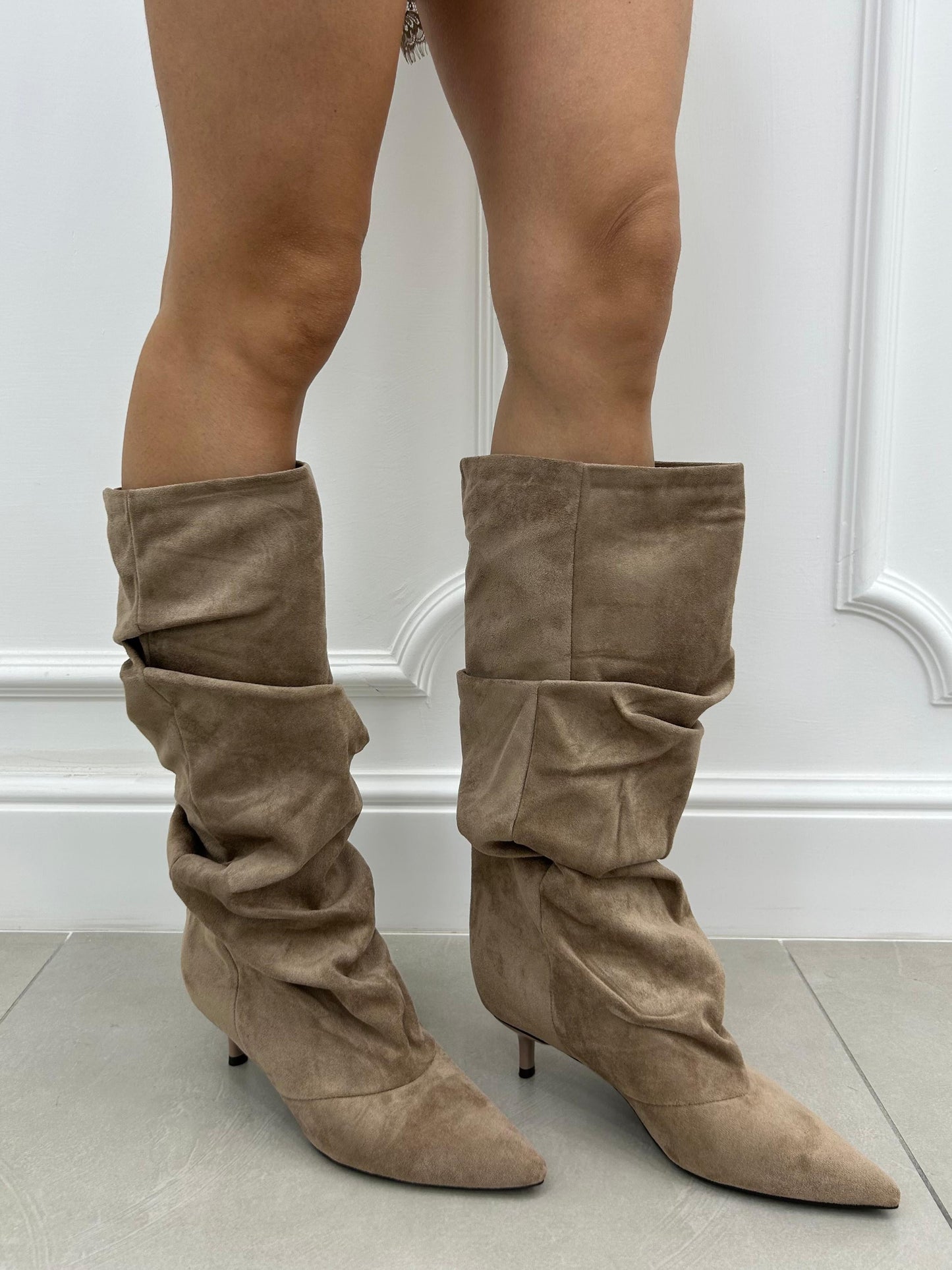 Botas Drape Luxe