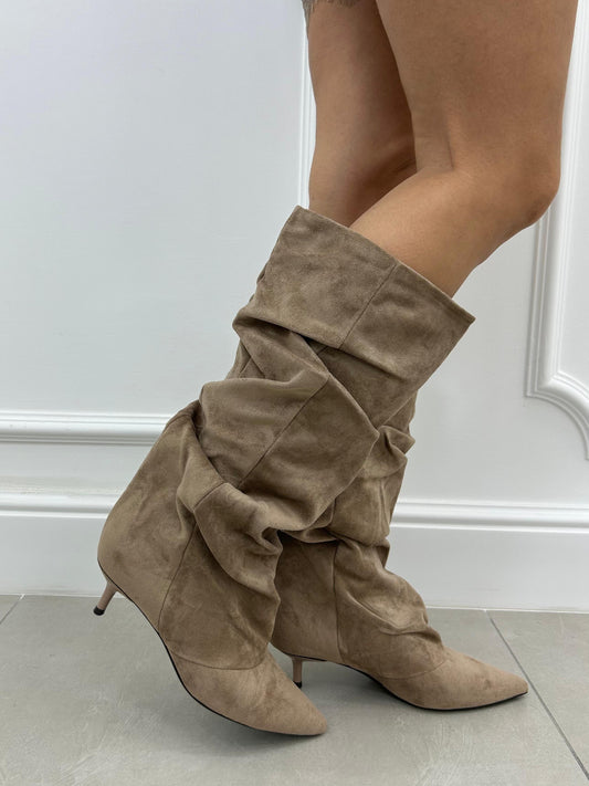 Botas Drape Luxe