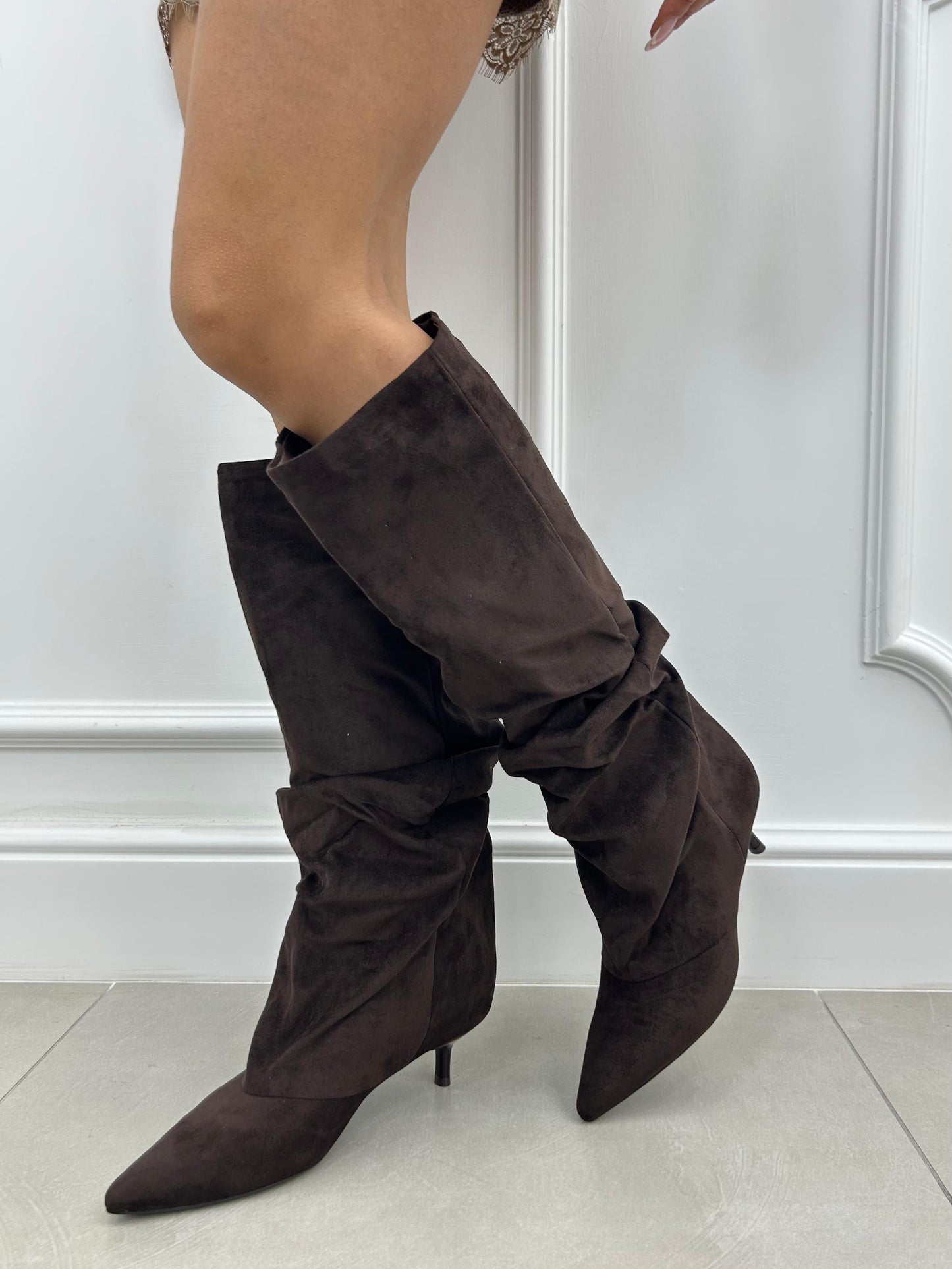 Botas Drape Luxe