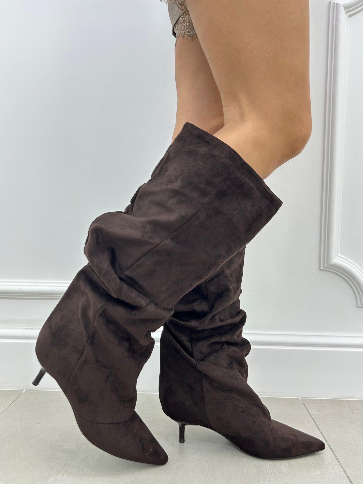 Botas Drape Luxe