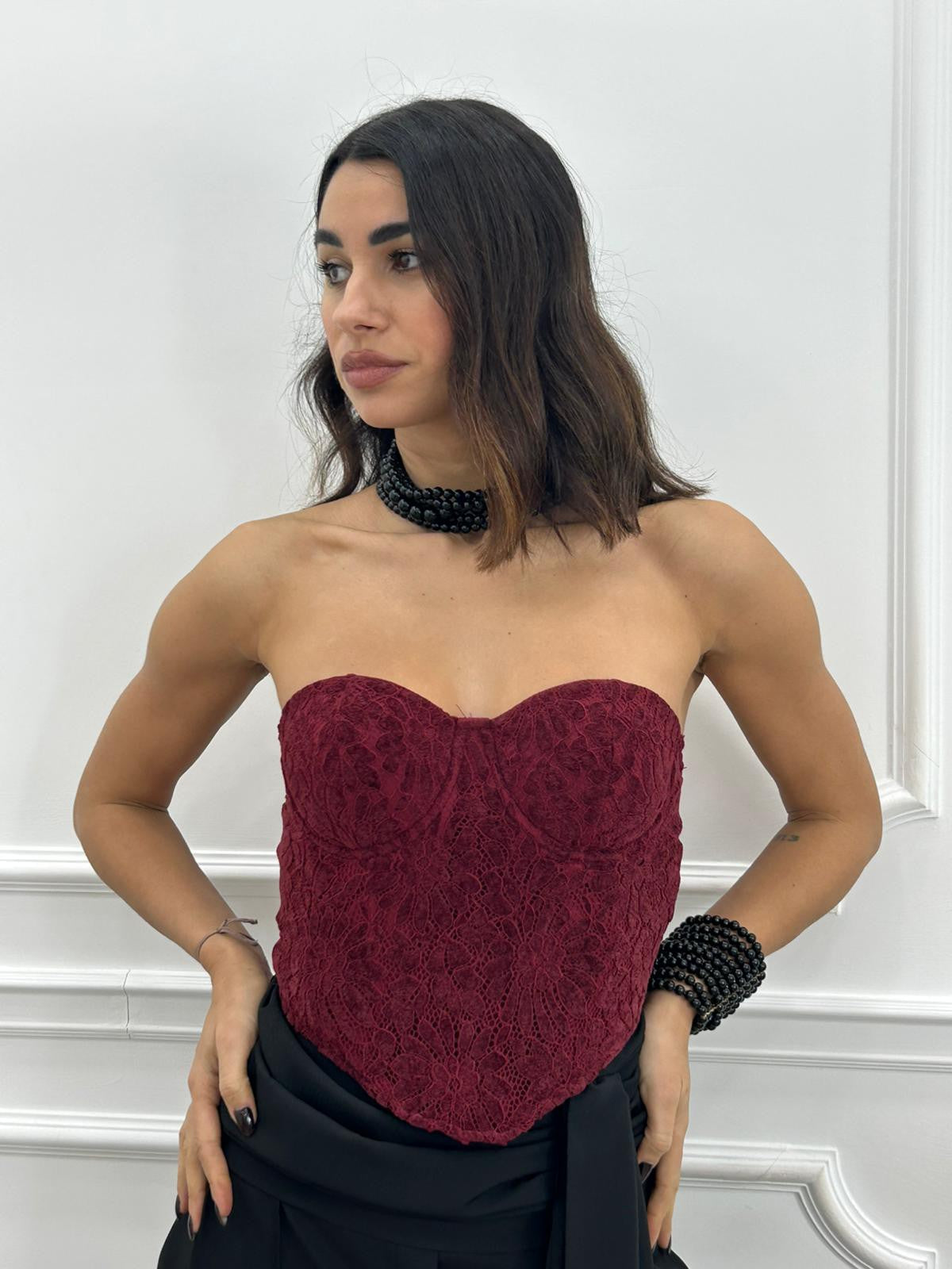 Corset Belle Noire Lace