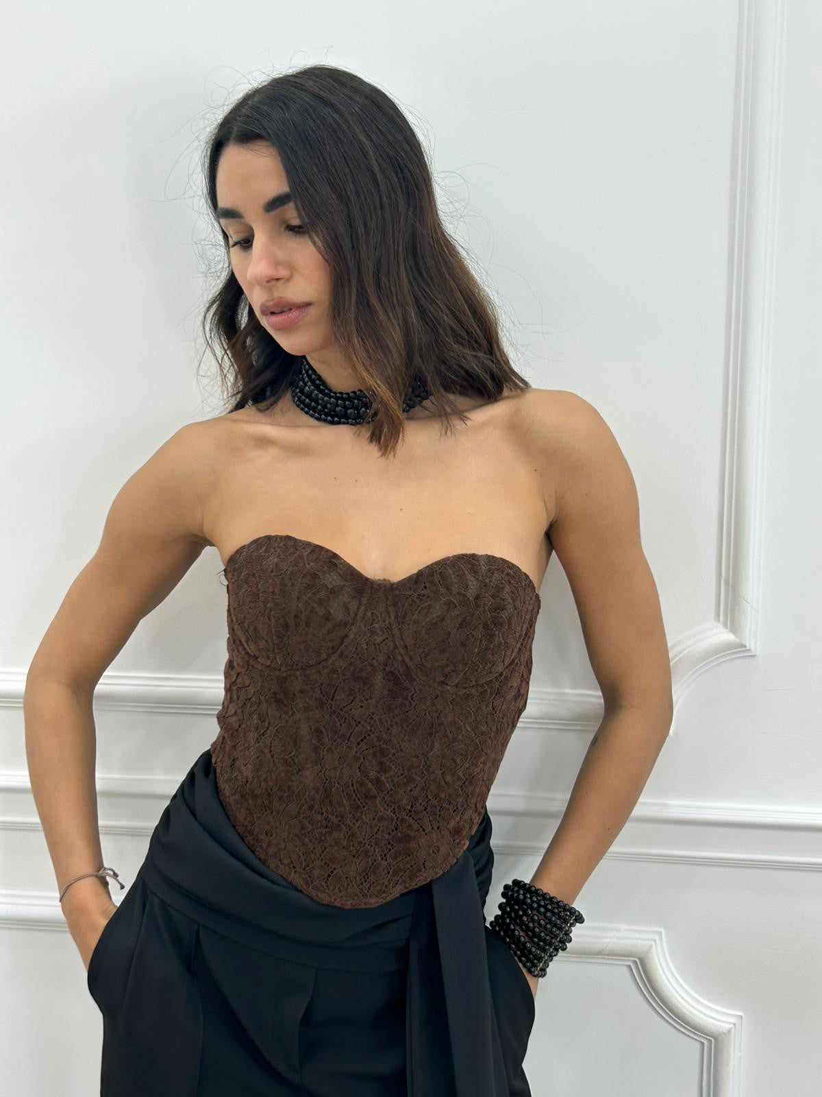 Corset Belle Noire Lace