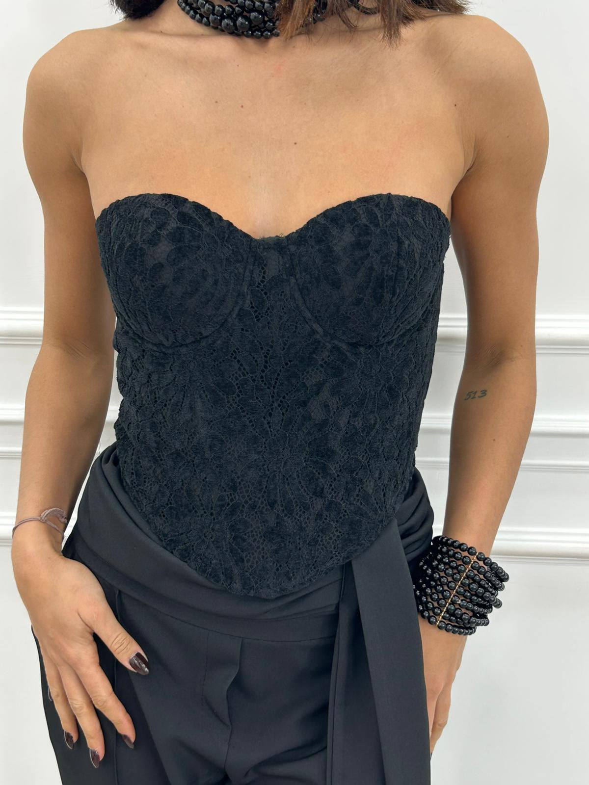 Corset Belle Noire Lace